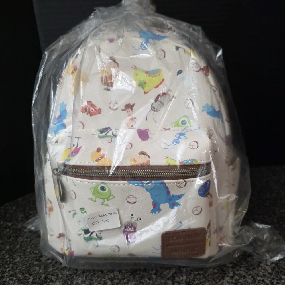 Loungefly Disney Pixar 25th Anniversary Icons Toy Story Nemo Backpack 2021 NWT